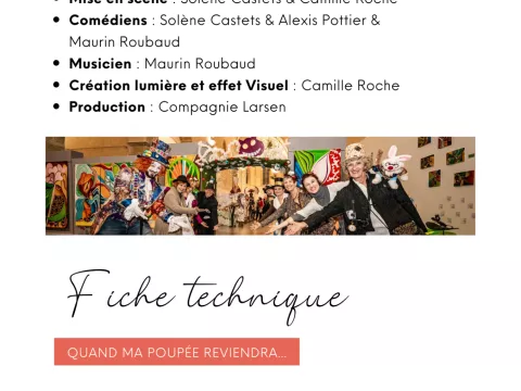 Quand ma poupée reviendra...